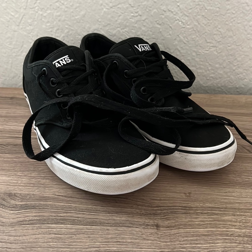 Black vans size 9